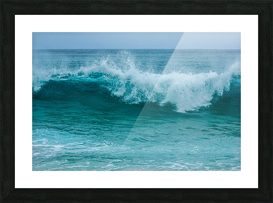 The Curl Picture Frame print