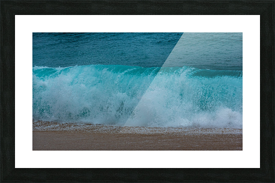 Pounding Wave Picture Frame print