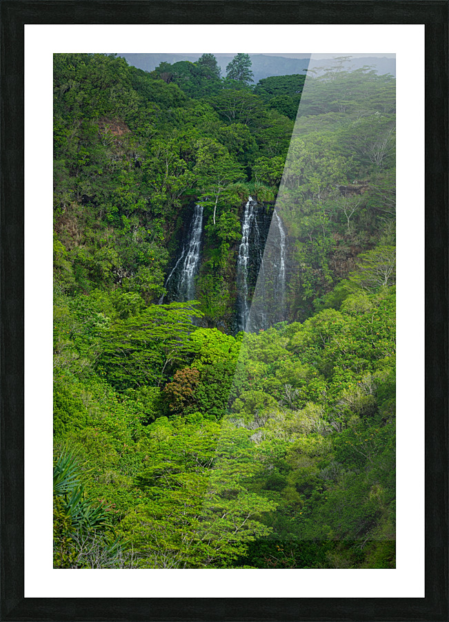 Multi Waterfall Picture Frame print