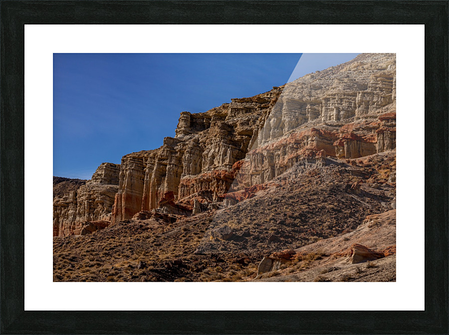 Red Rock Canyon Cliff Picture Frame print