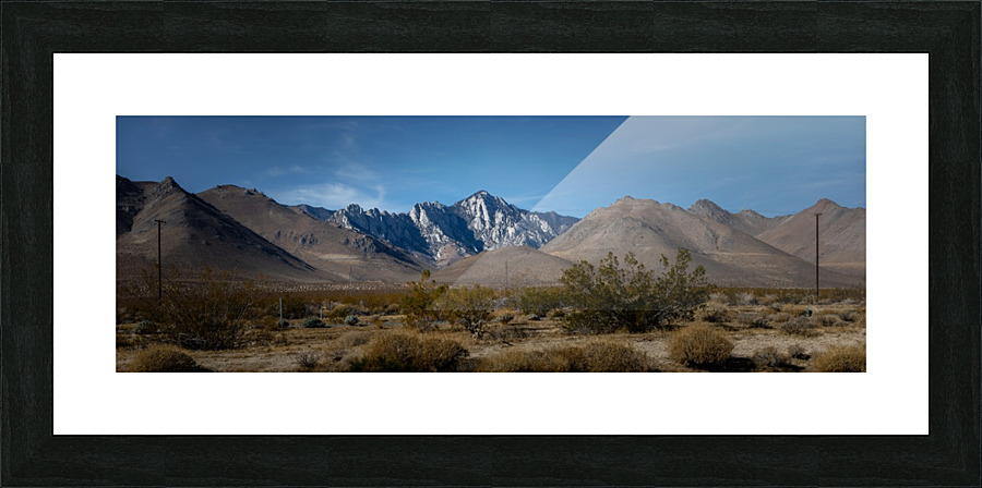 Mt. Whitney Picture Frame print