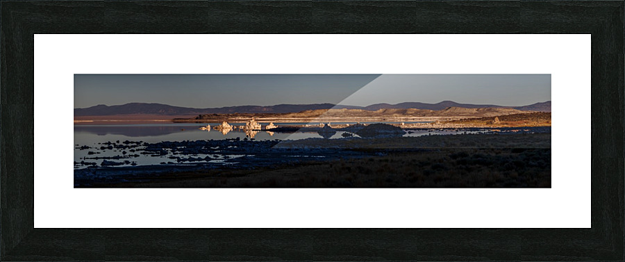 Mono Lake Tufa Panorama Picture Frame print