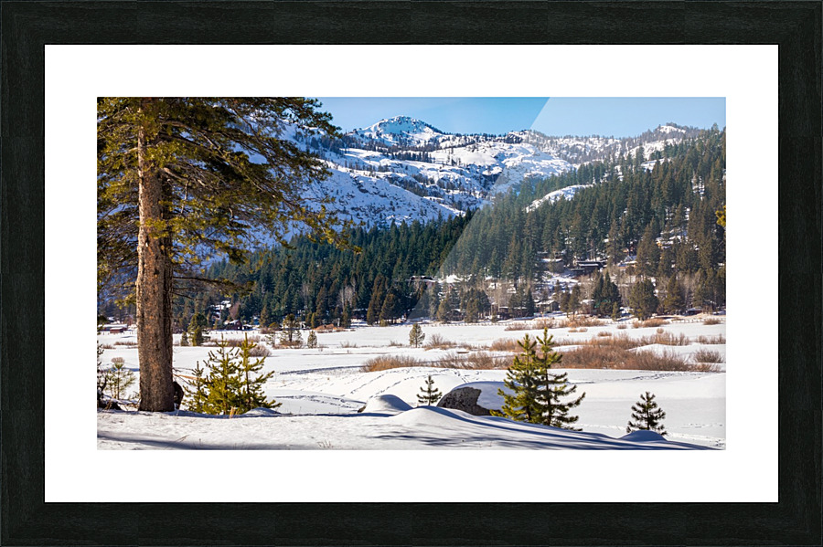 Squaw Valley   Picture Frame print