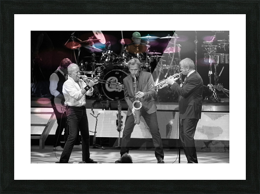 Chicago Front Men Picture Frame print