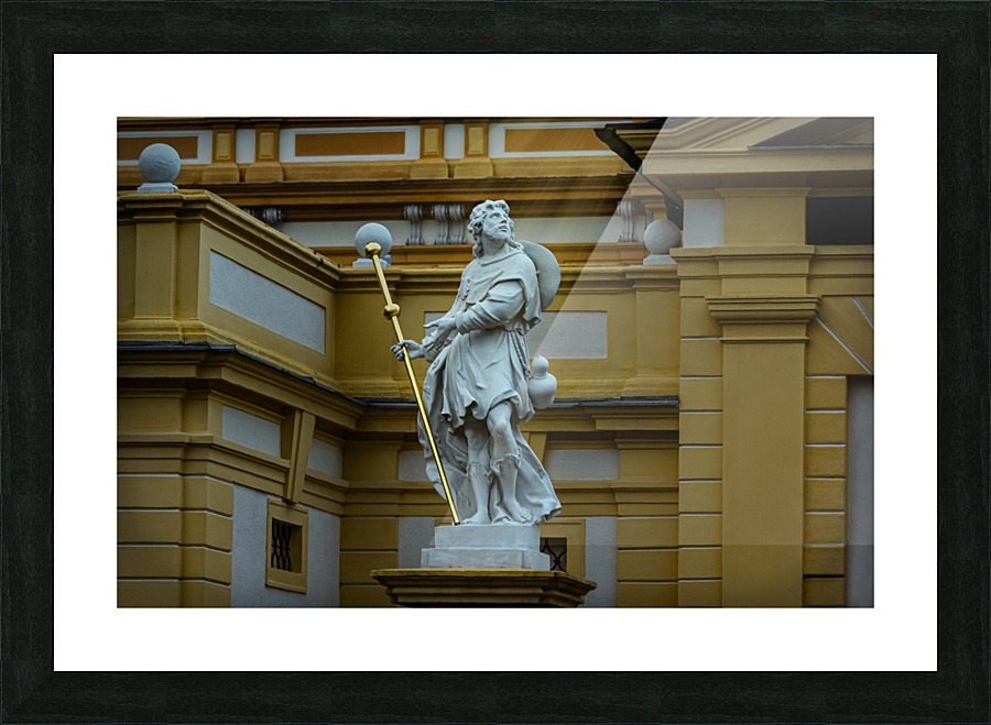 Melk Abbey Statuary  Picture Frame print