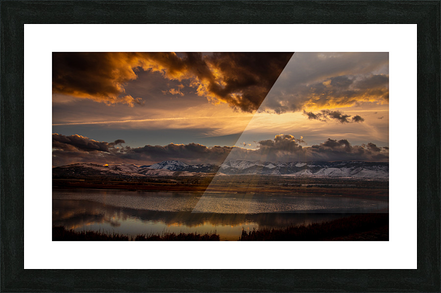 Nightfall Picture Frame print