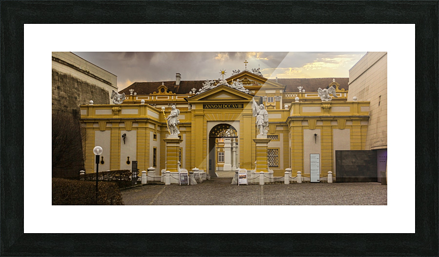 Melk Abbey Front Entry Picture Frame print