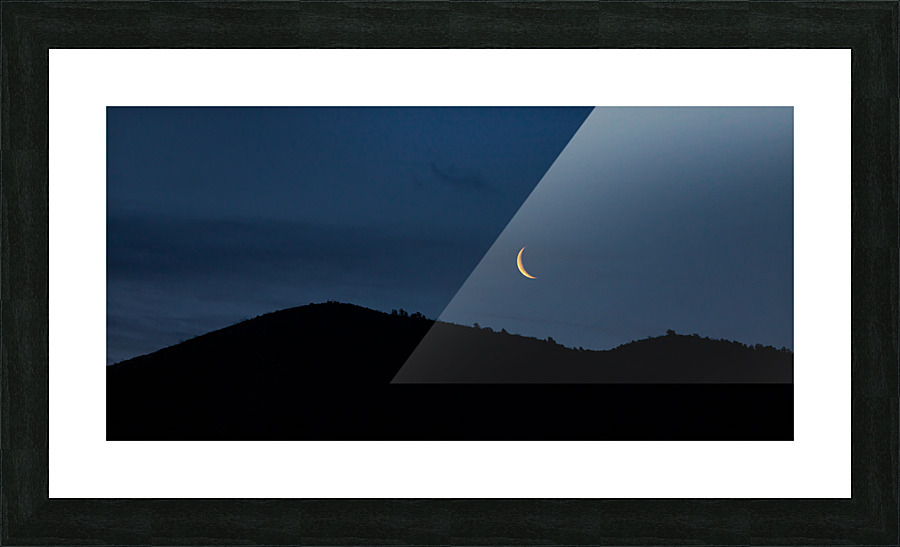 A little slice before dawn Picture Frame print