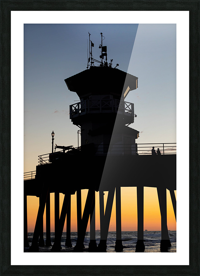 Lifeguard Tower One Picture Frame print