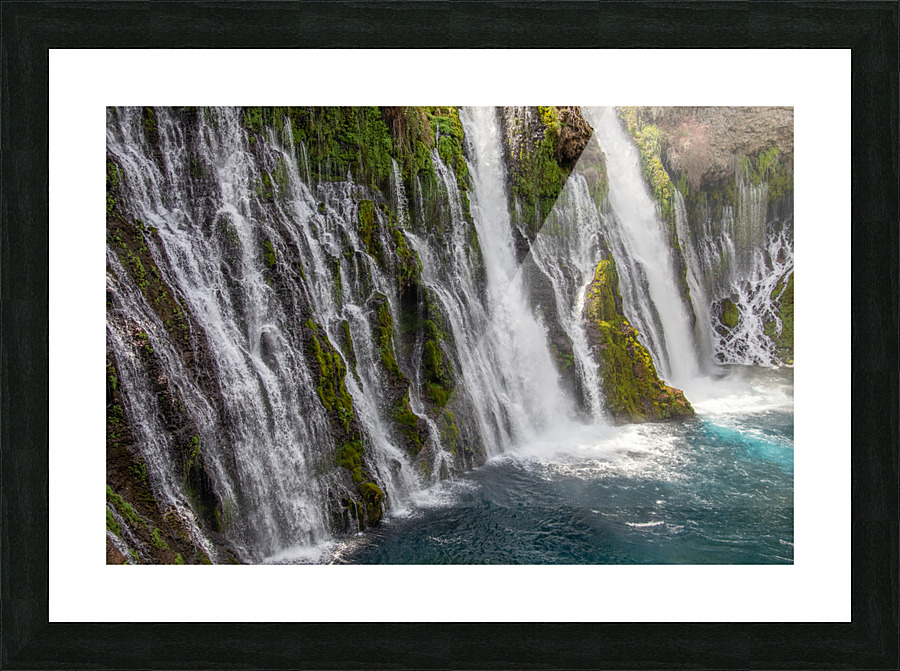 Burney Falls in HD Picture Frame print