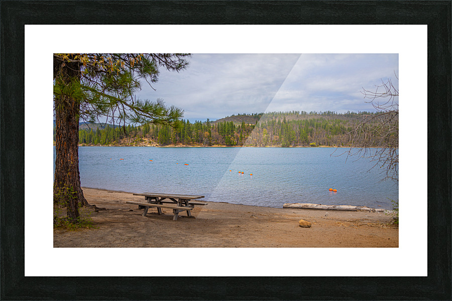 Lake Britton Swimming Area Picture Frame print