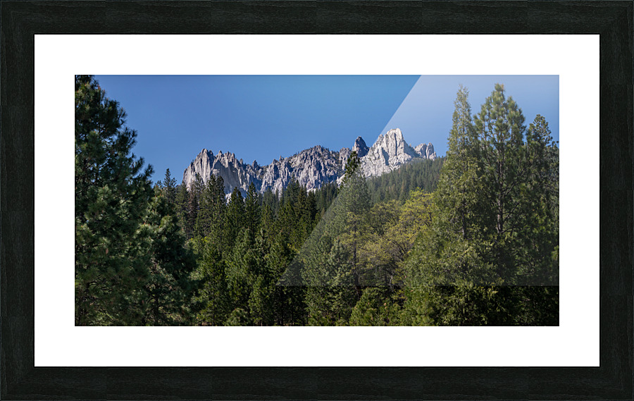Castle Crags Picture Frame print