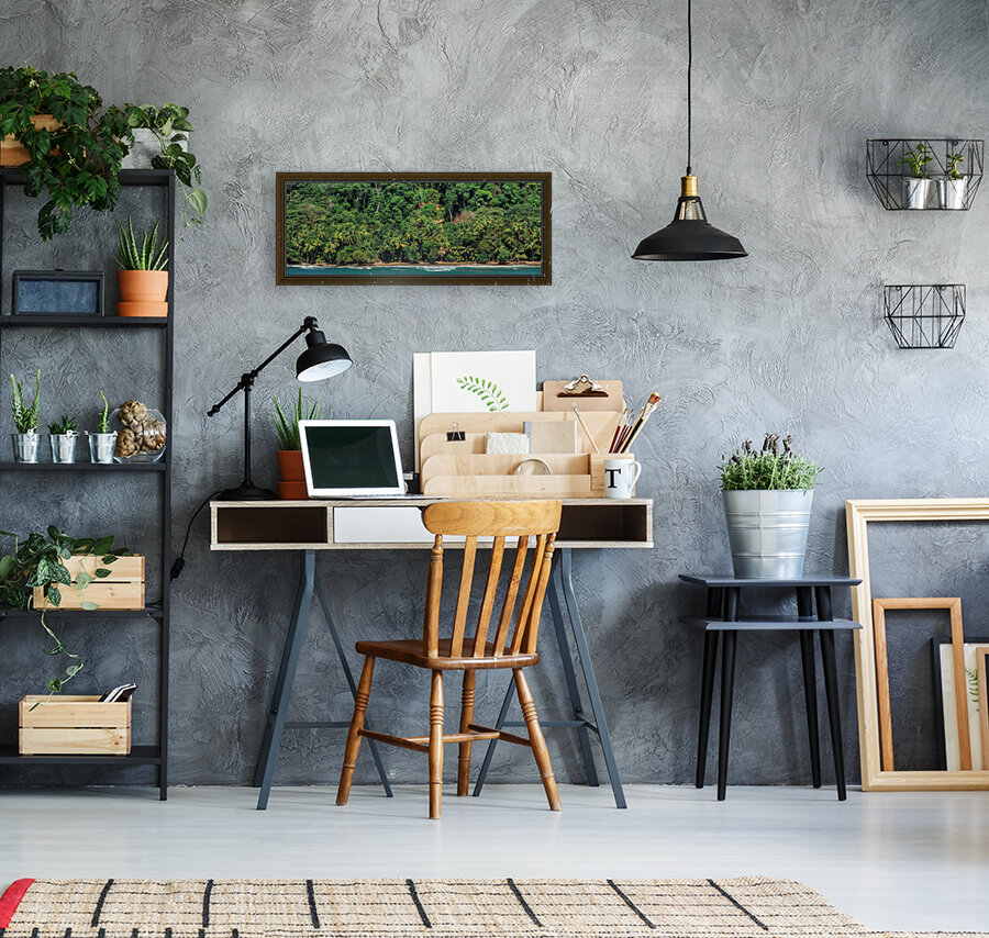 Costa Rica Beach Panorama  Reproduction