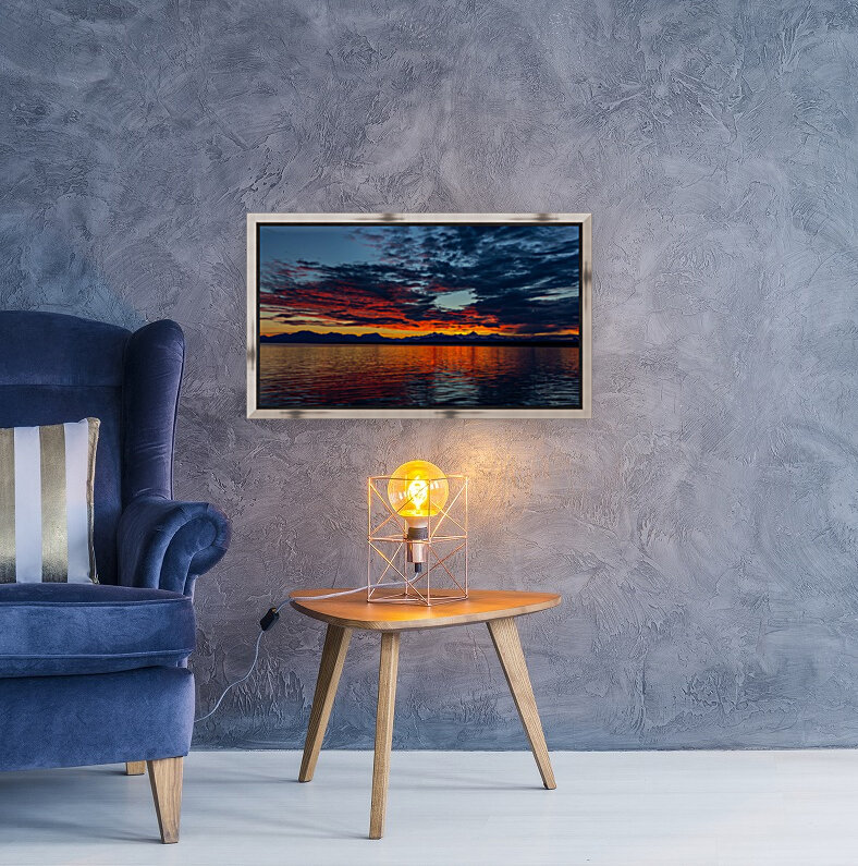 Alaskan Sunset Reproduction