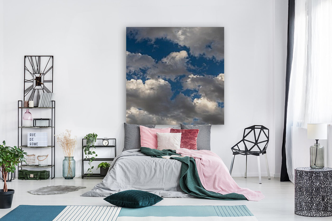 Blue Sky Clouds Reproduction