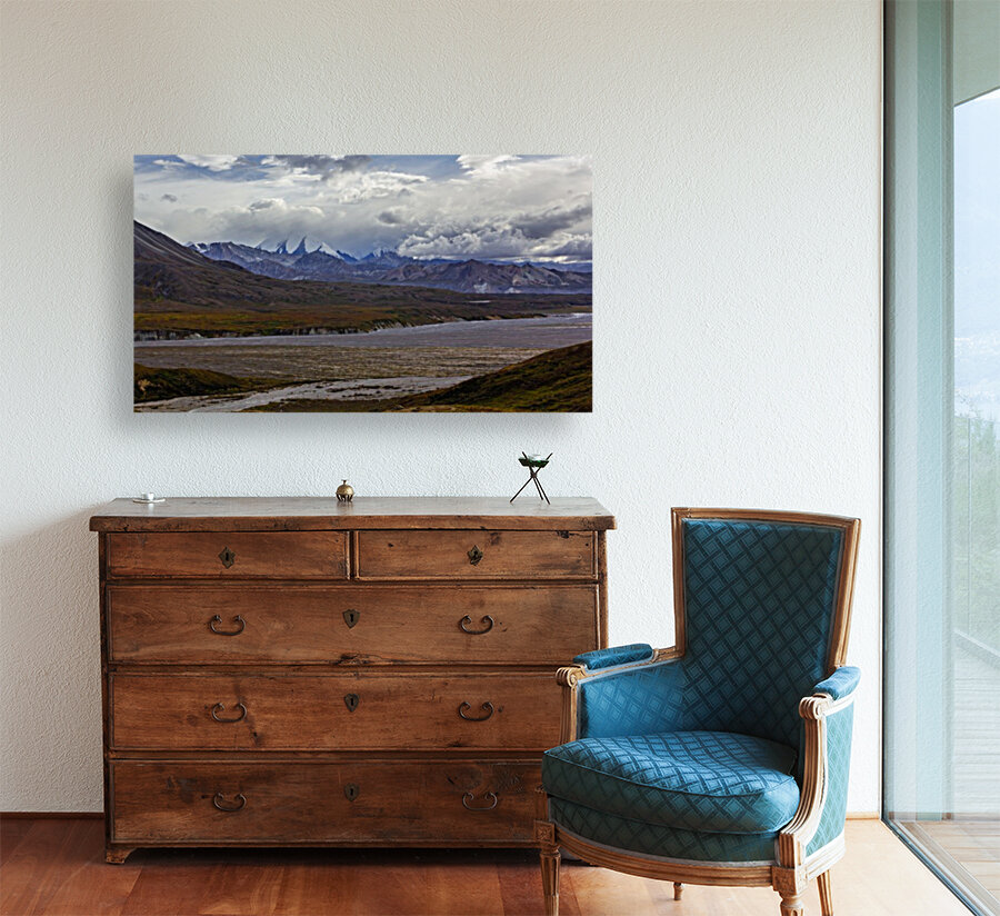 Alaska Mountainscape Reproduction