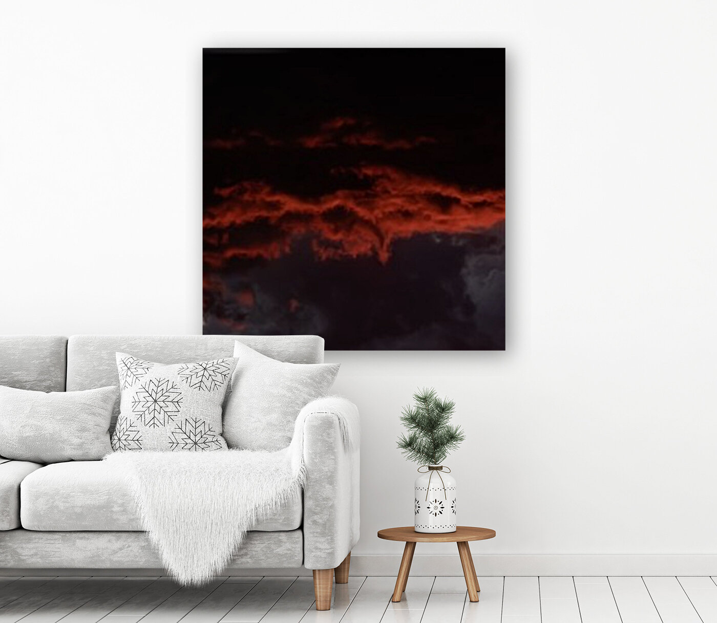Red Clouds 2 Reproduction
