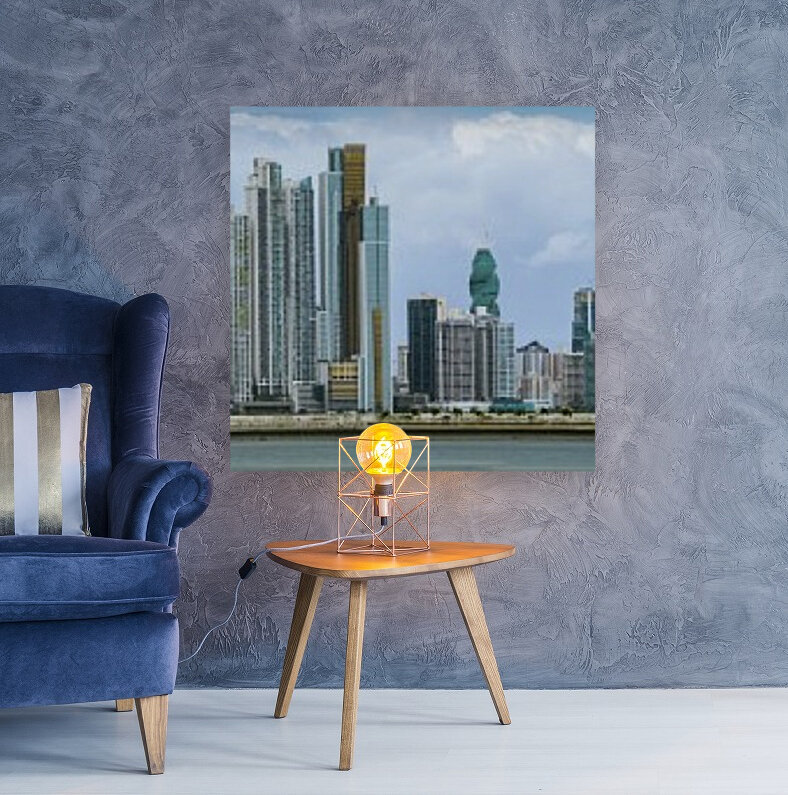 Panama City Panorama Reproduction