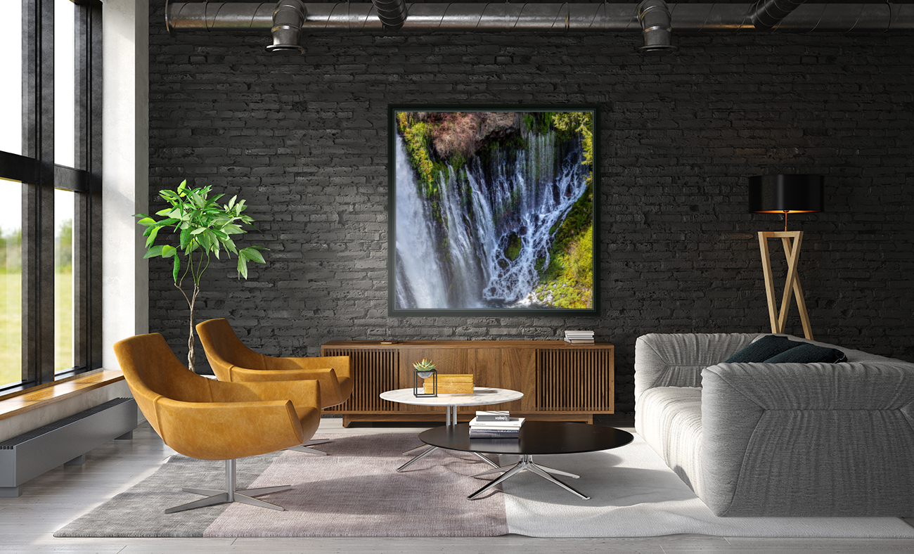 Burney Falls Side Shower Reproduction