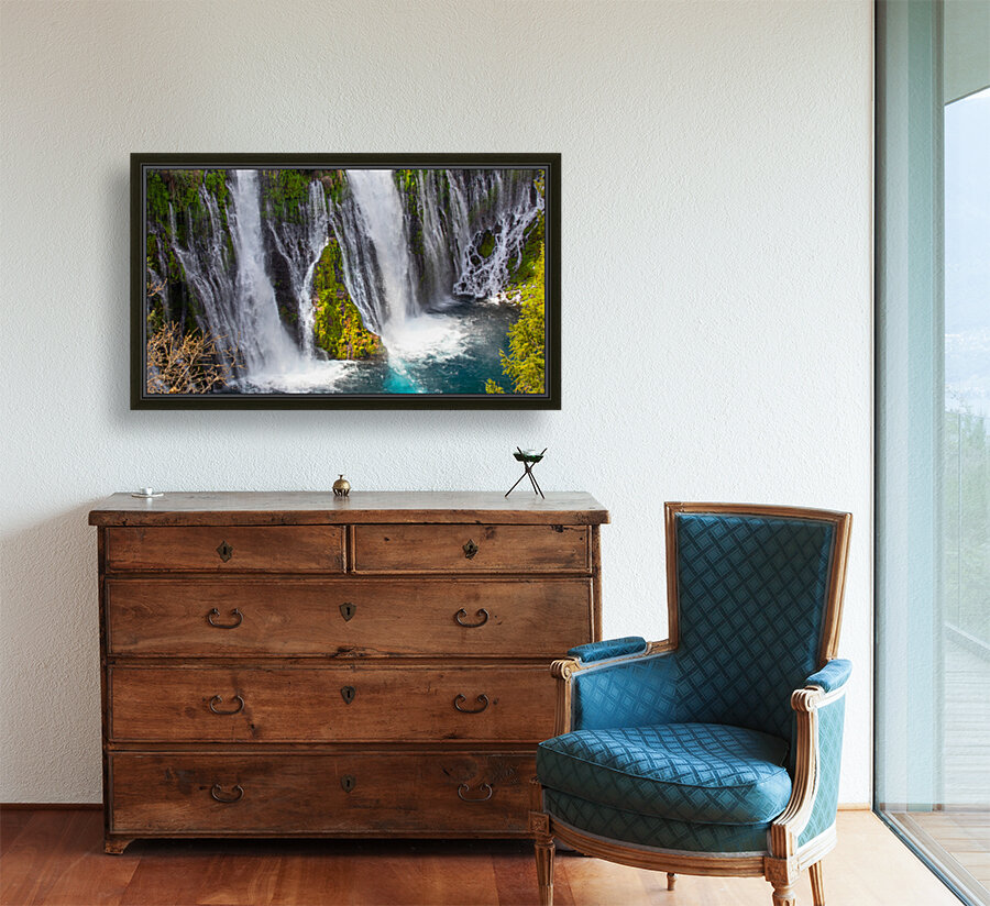 Burney Falls Pool Reproduction