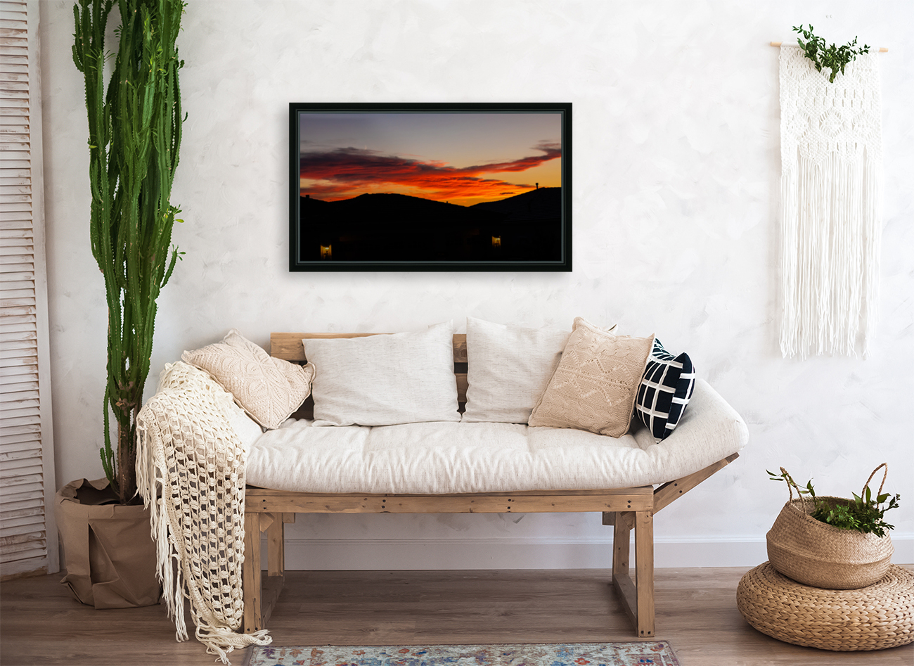 Suburban Sunset Reproduction