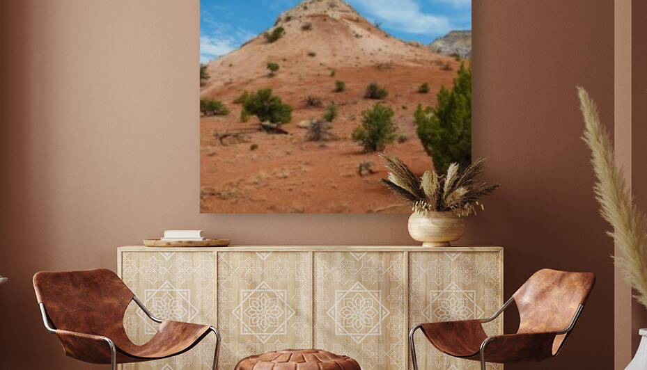 Hill - OKeeffe Ghost Ranch Reproduction