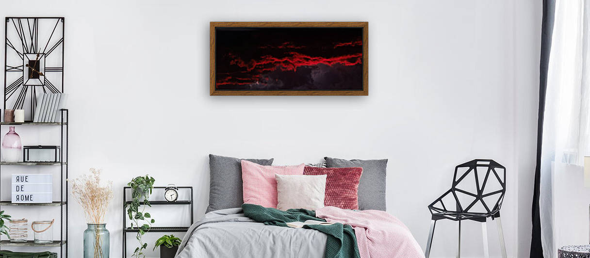 Red Clouds 3 Reproduction