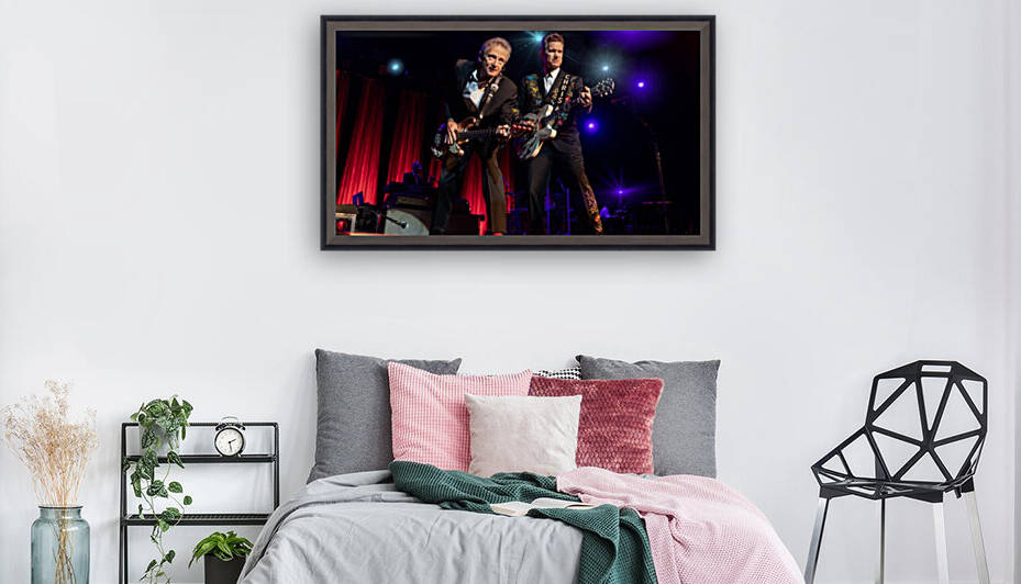Chris Isaak and Rowland Salley 2 by Nicholas