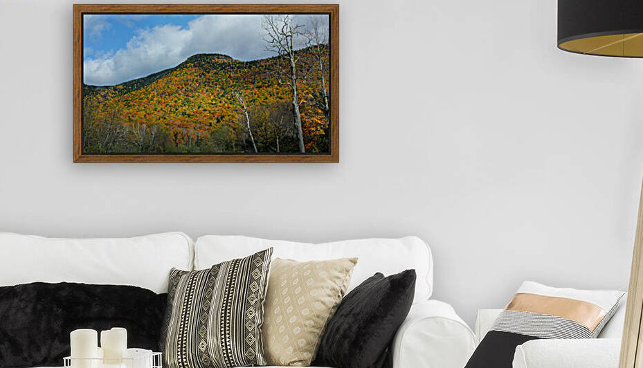Festive Fall Mountainside Reproduction