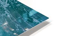 Blue Splash HD Metal print