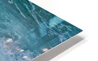 Sandy Splash HD Metal print