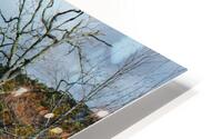 Festive Fall Mountainside HD Metal print