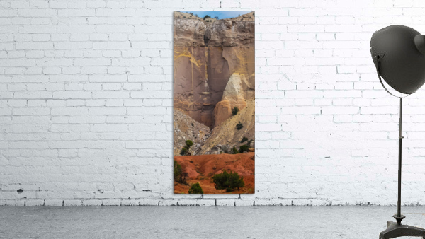The Cliff Close Up Ghost Ranch Wall Preview