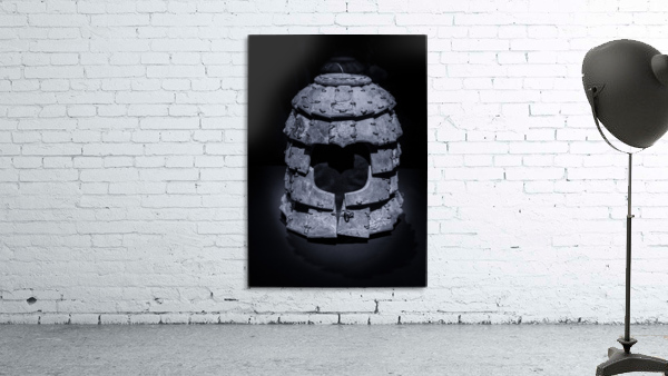 Warrior Headgear B&W Wall Preview