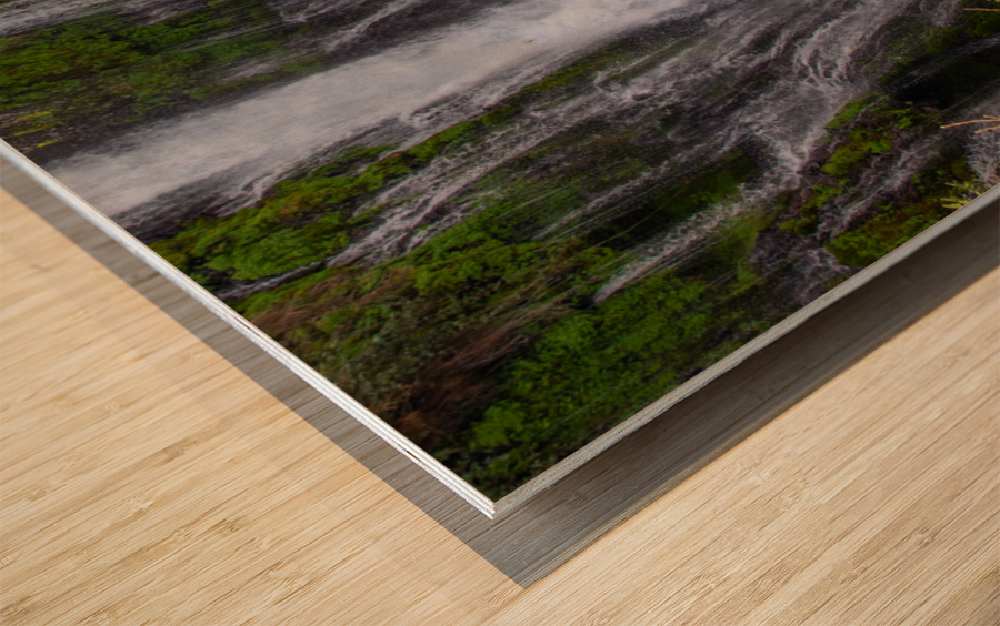 Burney Falls Pool Wood print