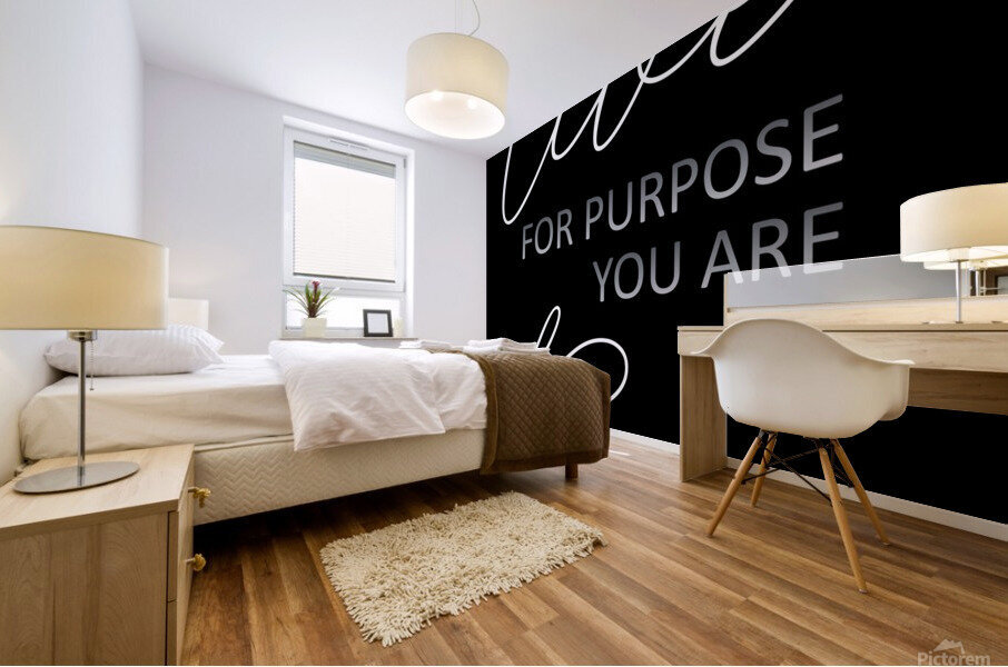 LIVE PURPOSE Mural print
