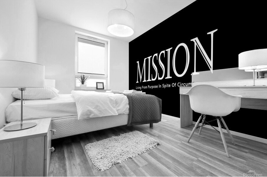 Mission1 Mural print