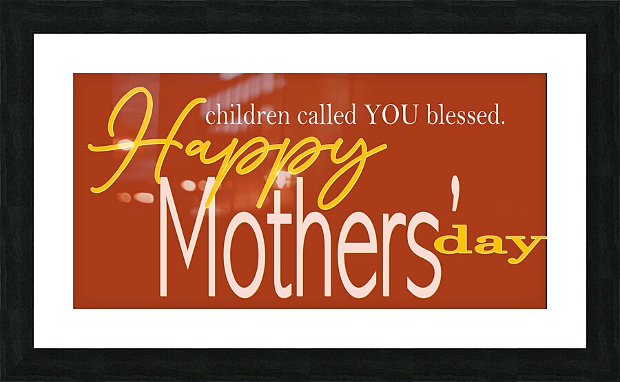 You are blessed Picture Frame print