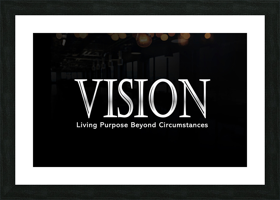 Vision Picture Frame print