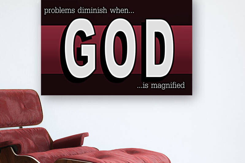 God is Magnified by Nathlee R Grant