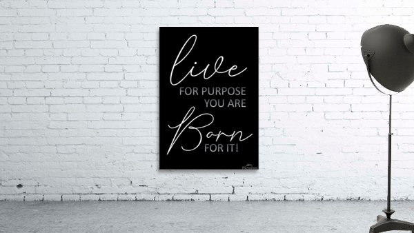 LIVE PURPOSE Wall Preview