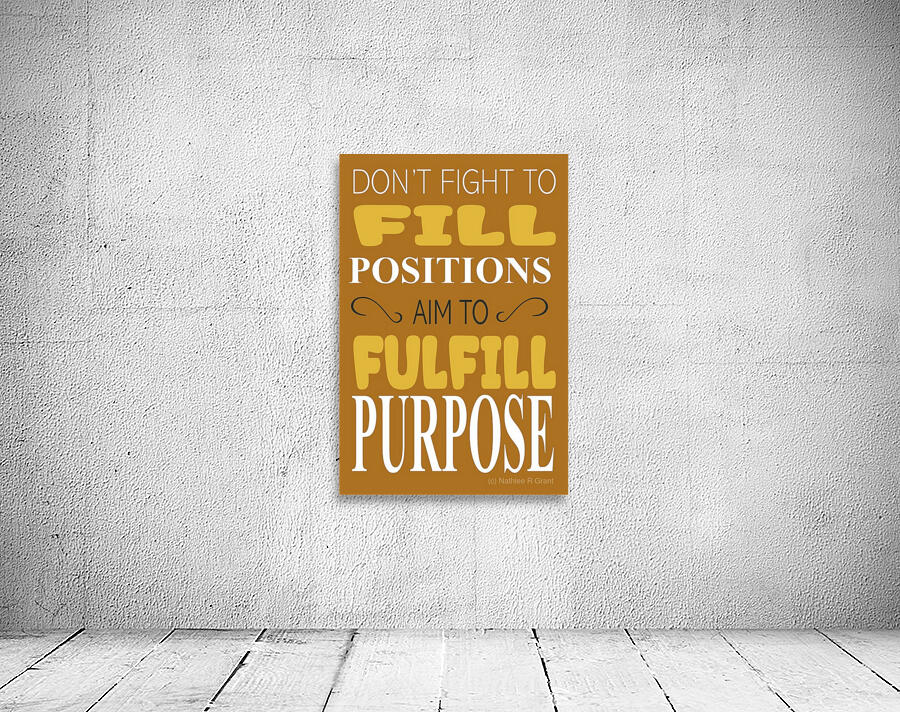 FulFill Purpose Wall Preview