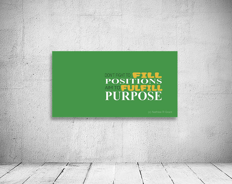 Purpose GREEN Wall Preview