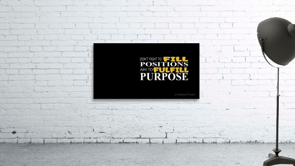 Purpose BLACK Wall Preview