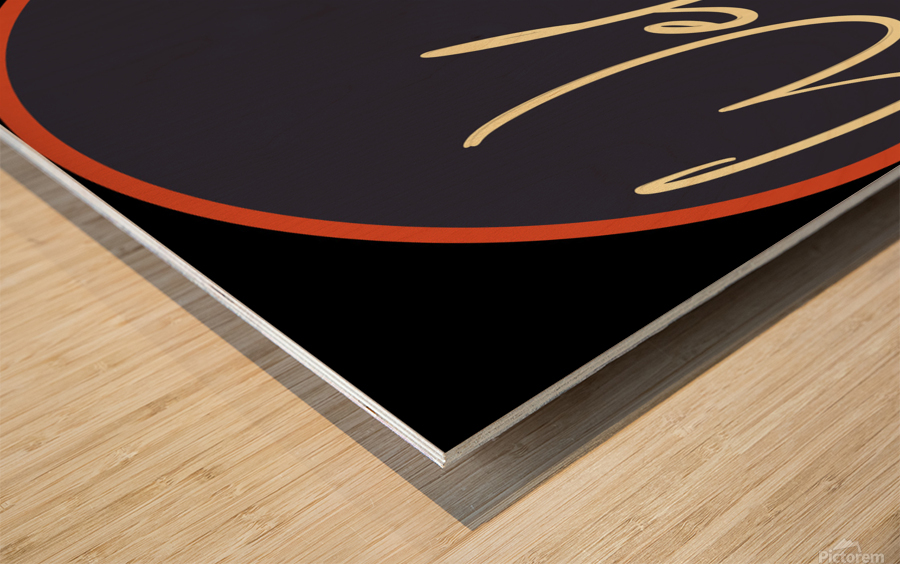 Welcome Wood print