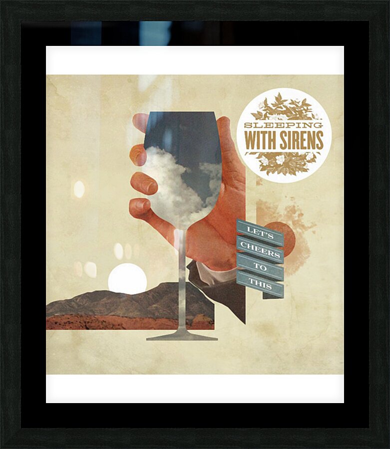 sleeping with sirens 22 Picture Frame print