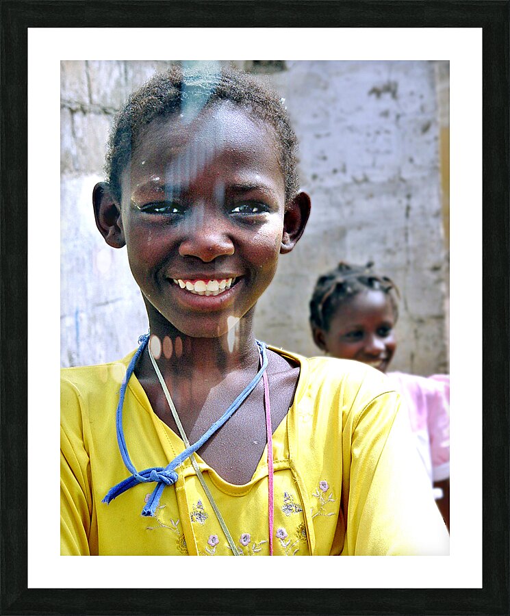 Still Smiles Picture Frame print