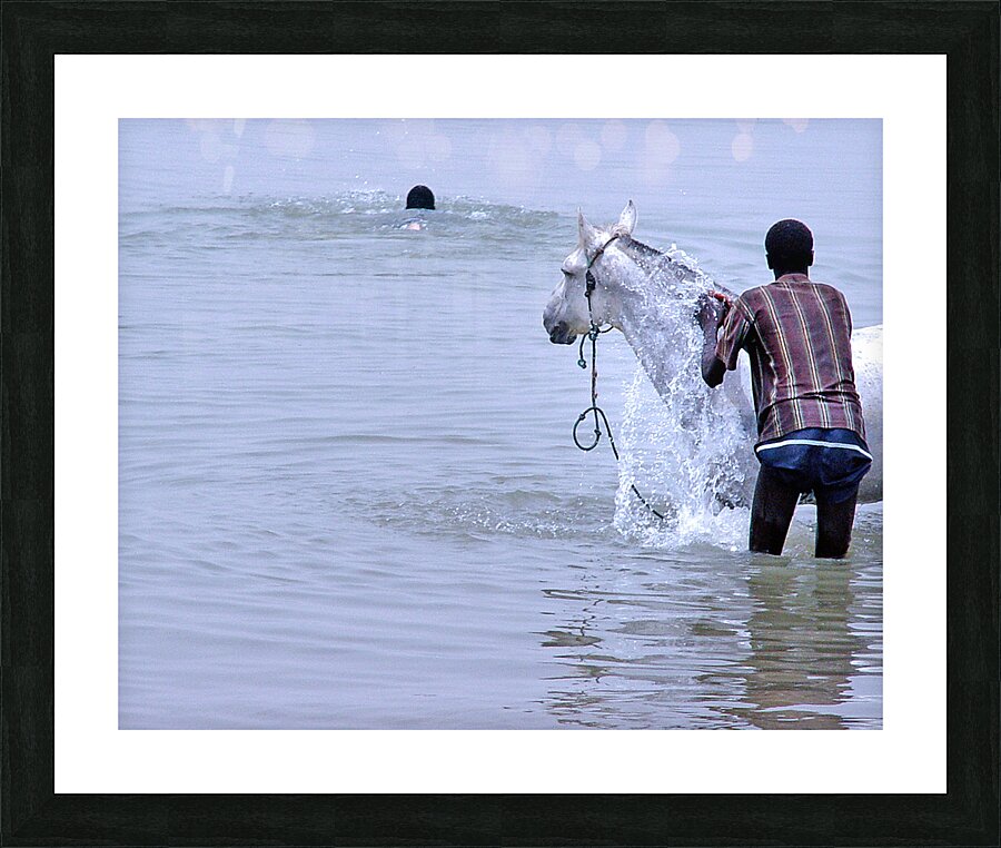 Baptisim Picture Frame print