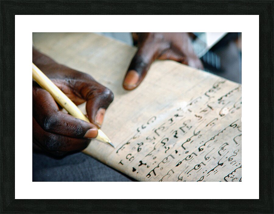 Holy Verses Picture Frame print