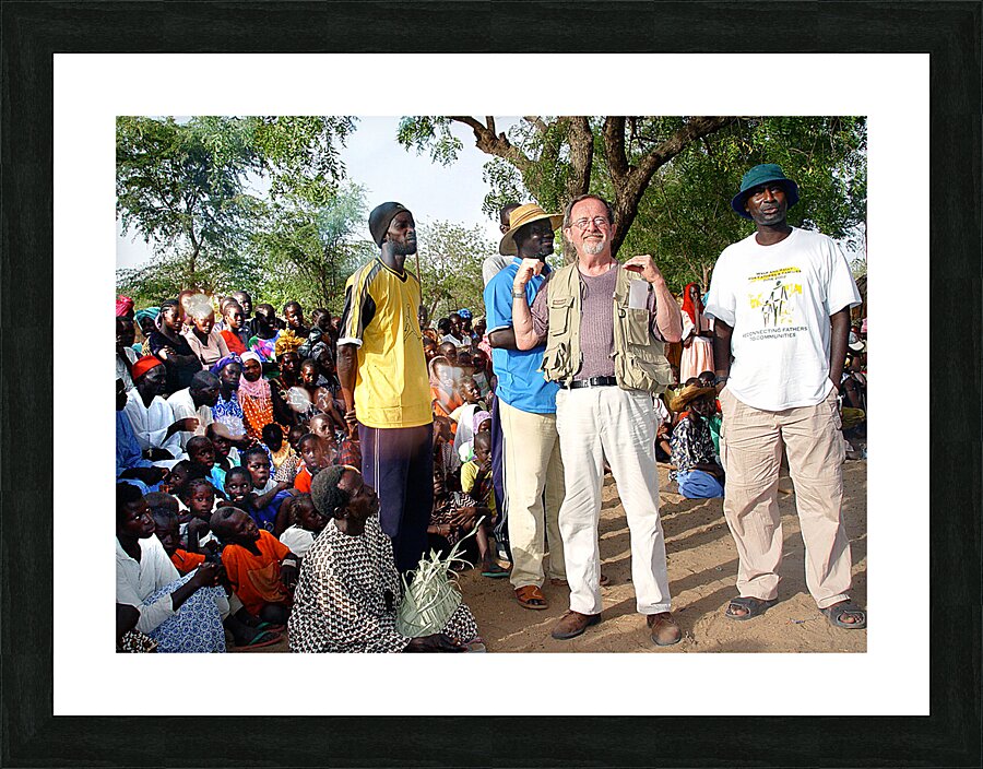 Spoken Word Picture Frame print